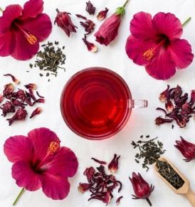 Hibiscus Green Tea
