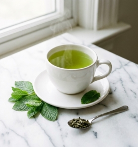 Mint Green Tea